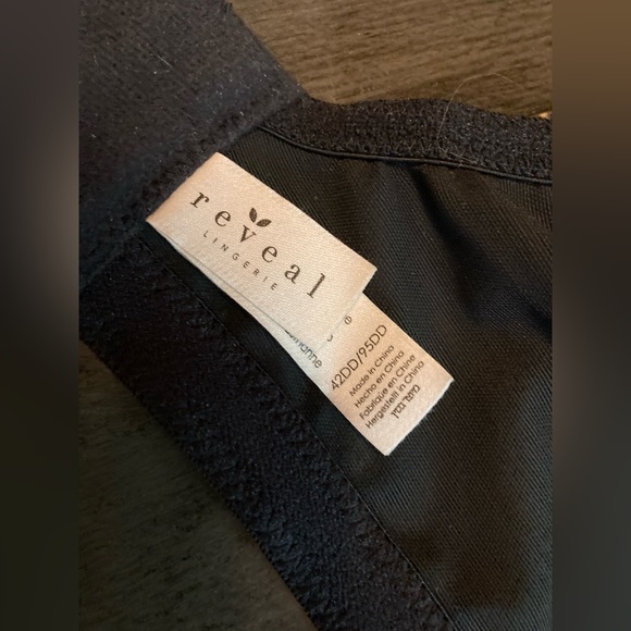 NWOT Reveal lingerie 42DD black underwire bra - Picture 5 of 5